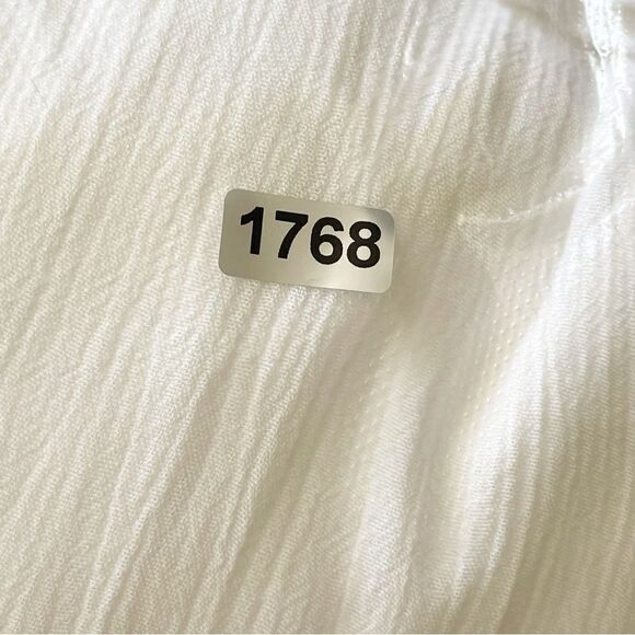 Becca by Rebecca Virtue
Ponza Crinkled Rayon Asymmetrical Dress Cover-Up White - Picture 5 of 5